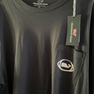 VINEYARD VINES MEN'S LONG SLEEVE POCKET TEE.NWT SIZE XXL